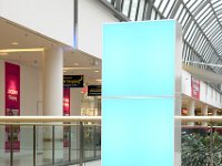 Koeln Arcaden Cubes 01 hellblau