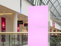 Koeln Arcaden Cubes 01 magenta