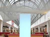 Koeln Arcaden Saeule 01 hellblau