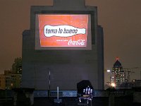 Coca Cola Chile 06  Campaign for Coca Cola in Chile, using GL 1200 compact system with gobo changer. Photos by Francisco Borie.